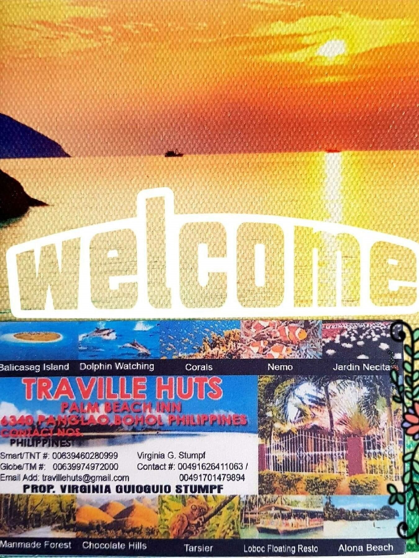 פנגלאו Traville Huts Palm Beach Inn מראה חיצוני תמונה